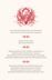 Chinese Double Happiness 07  Wedding Menus
