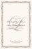 Edwardian Watermark  Wedding Programs