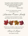 Leaf Pattern Assortment  Donation Cards