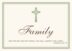 Crosses and Bible Verse  Memorabilia Cards