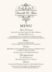 Flourish Monogram 01  Wedding Menus