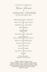 Forever Summer  Wedding Programs