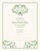 Garden Vine Pattern  Baby Certificates