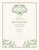 Garden Vine Pattern  Baby Certificates