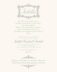 Gothic Paisley Monogram Flourish  Baby Certificates