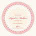 Henna Watermark  Wedding Programs