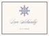 Snowflake Drawings Assortment  Memorabilia Cards