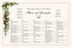 Ivory Roses and Daisies  Seating Charts