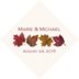 Maple Leaf Pattern  Favor Tags