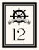 Steering Wheel Banner  Table Numbers