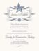 Paisley Ocean Starfish Flourish  Donation Cards