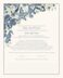 Paisley Ocean  Wedding Certificates