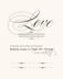 Poem Love  Wedding Certificates