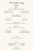 Rose Garden  Wedding Programs