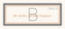 Brownstone Monogram  Place Cards