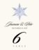 Snowflake Assortment  Table Numbers