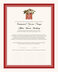 Two Birds Double Happiness  Wedding Certificates