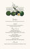 Water Lily Patch  Wedding Menus