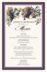 Blue Grapes Cascade  Wedding Menus