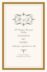 Compendium Monogram  Wedding Programs