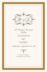 Compendium Monogram  Wedding Programs