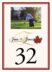Fall in Love  Table Numbers