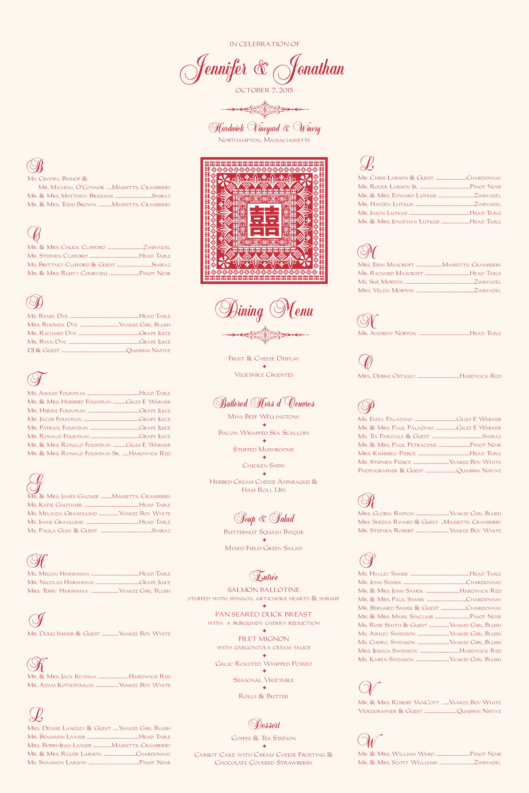 Carrot Top Seating Chart